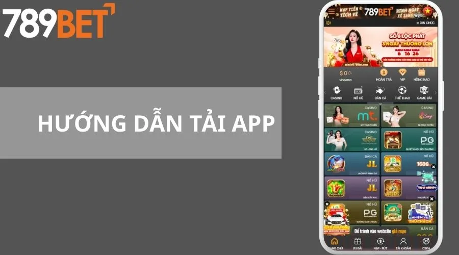 Hướng dẫn tải app 789BET cho điện thoại